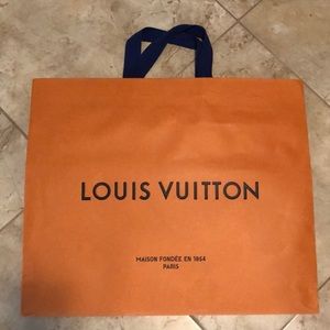 Louis Vuitton shopping bag